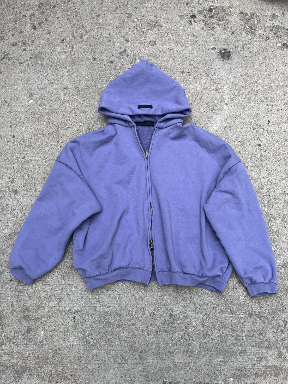 Fear of God Purple Fear of God Essentials Hoodie Size US M / EU 48-50 / 2 - 1 Thumbnail