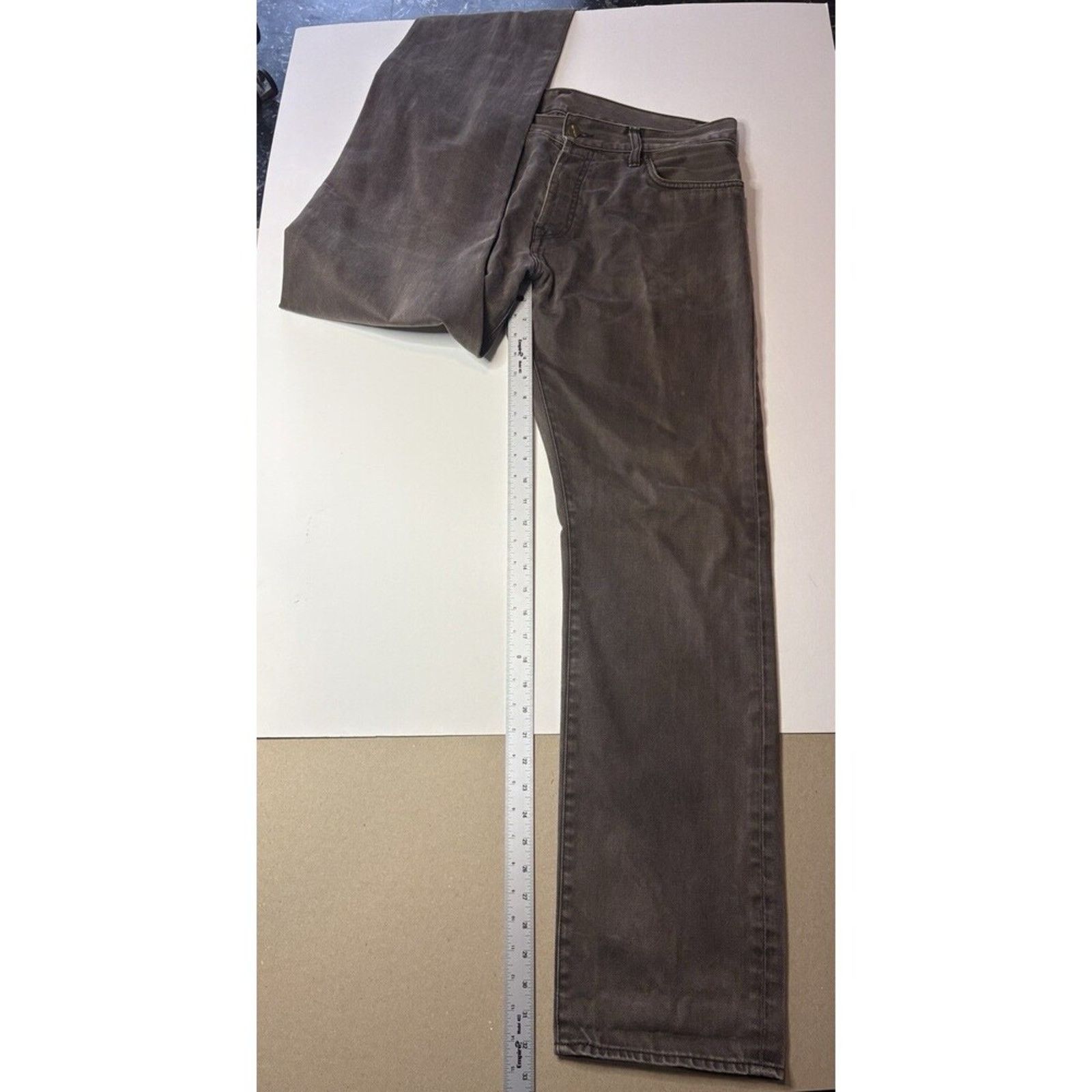 Carhartt Carhartt Brown Twill Work Pants 34x34 Leather Patch Klondike Size US 34 / EU 50 - 8 Thumbnail