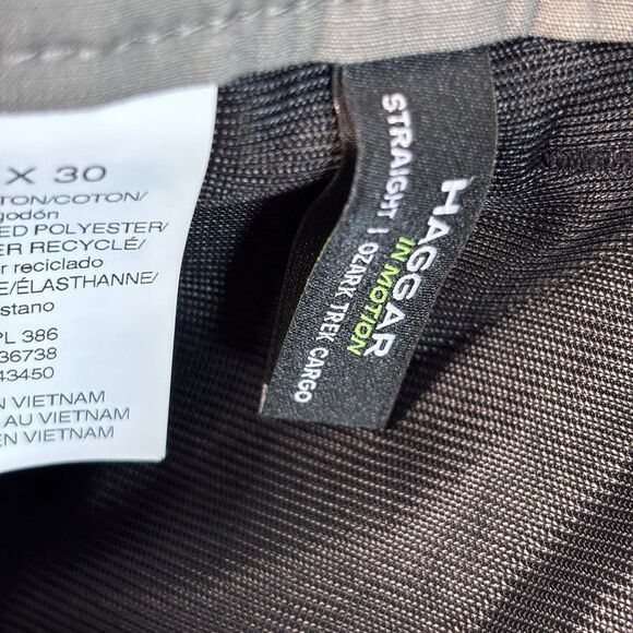 Haggar HAGGAR OZARK TREK CARGO Flat Pant Moss Green 34 W Straight Size US 34 / EU 50 - 15 Thumbnail