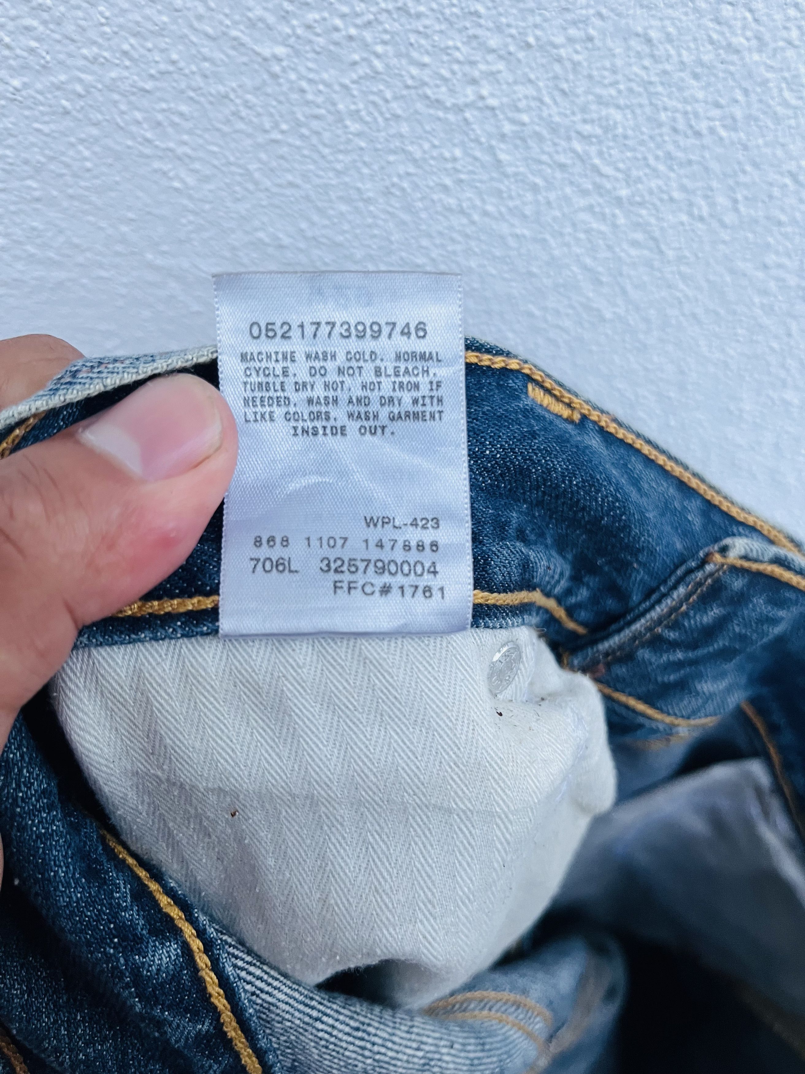 Japanese Brand × Levi's Vintage Levis Hip Hop Streetwear Fashion Style Size US 32 / EU 48 - 11 Thumbnail