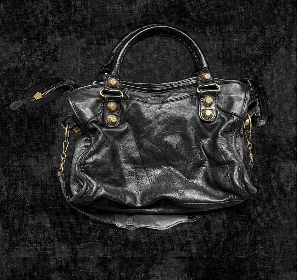 Balenciaga Black City Bag Size ONE SIZE - 3 Thumbnail