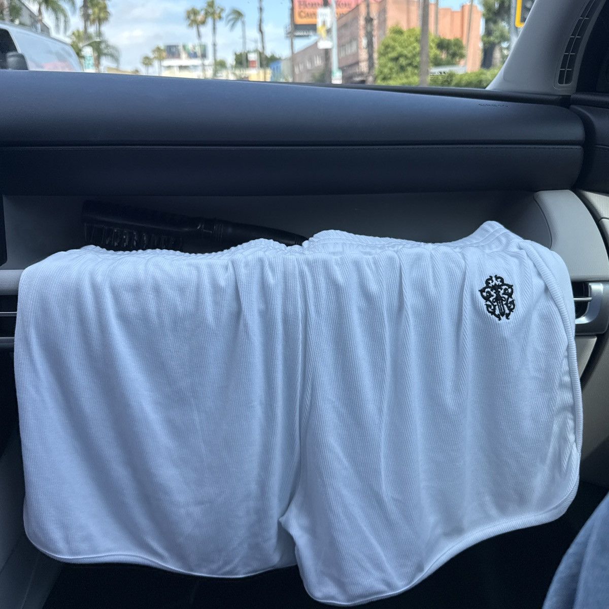 Chrome Hearts Chrome hearts woman’s brand new size large shorts with logo Size 34" / US 12 / IT 48 - 3 Thumbnail