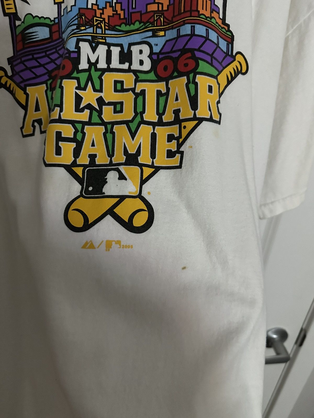 MLB × Vintage Vintage MLB 2006 All Star Game Pittsburgh shirt Size US XL / EU 56 / 4 - 2 Thumbnail