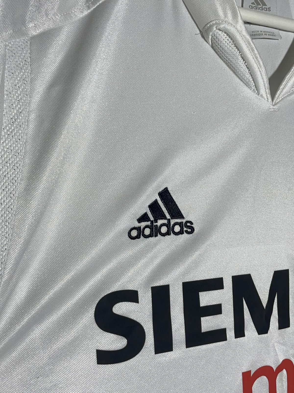 Adidas × Vintage Real Madrid Adidas Vintage 2004/05 Home Y2k Football Shirt Size US L / EU 52-54 / 3 - 5 Thumbnail
