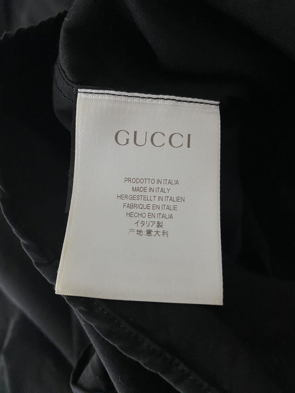 Gucci Gucci Skinny Basic Pocket Shirt Long Sleeved Button up Black Size US XL / EU 56 / 4 - 10 Thumbnail