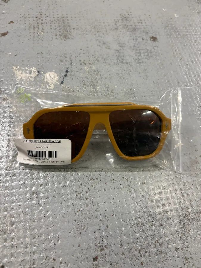 Jacques Marie Mage Jacques Marie Mage Aviator Camel Sunglasses Size ONE SIZE - 9 Thumbnail