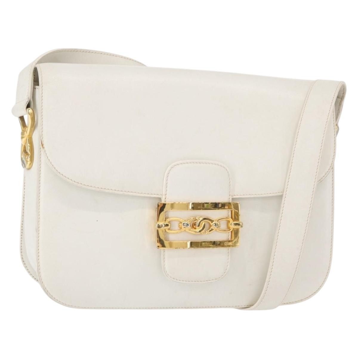 Celine Celine Vintage Shoulder Bag Leather Size ONE SIZE - 1 Thumbnail