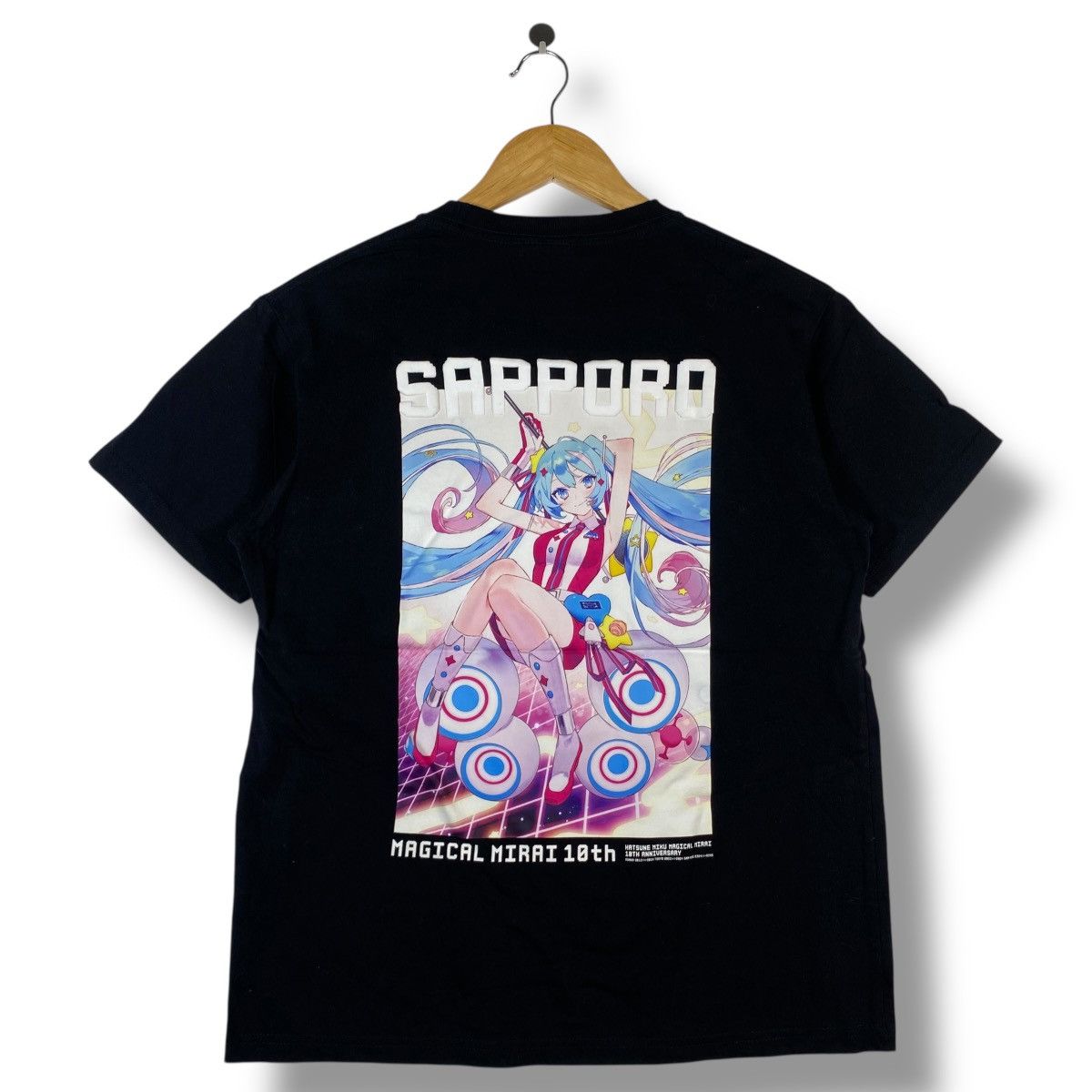 Anime HATSUNE MIKU Magical Mirai 10th Anniversary Sapporo TeeShirt Size US M / EU 48-50 / 2 - 1 Thumbnail