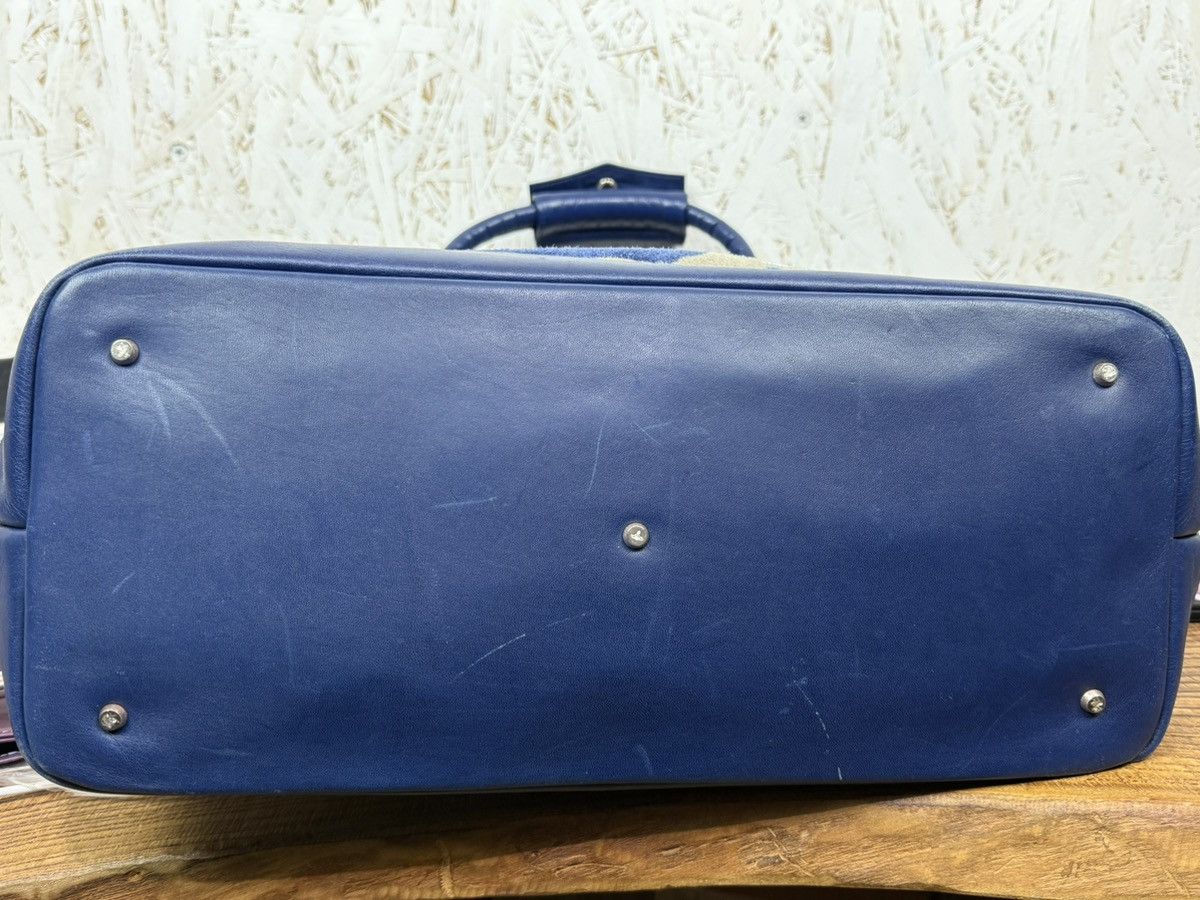Vivienne Westwood Vivienne Westwood Ocean Camo Suede Leather Travel Bag Size ONE SIZE - 12 Thumbnail