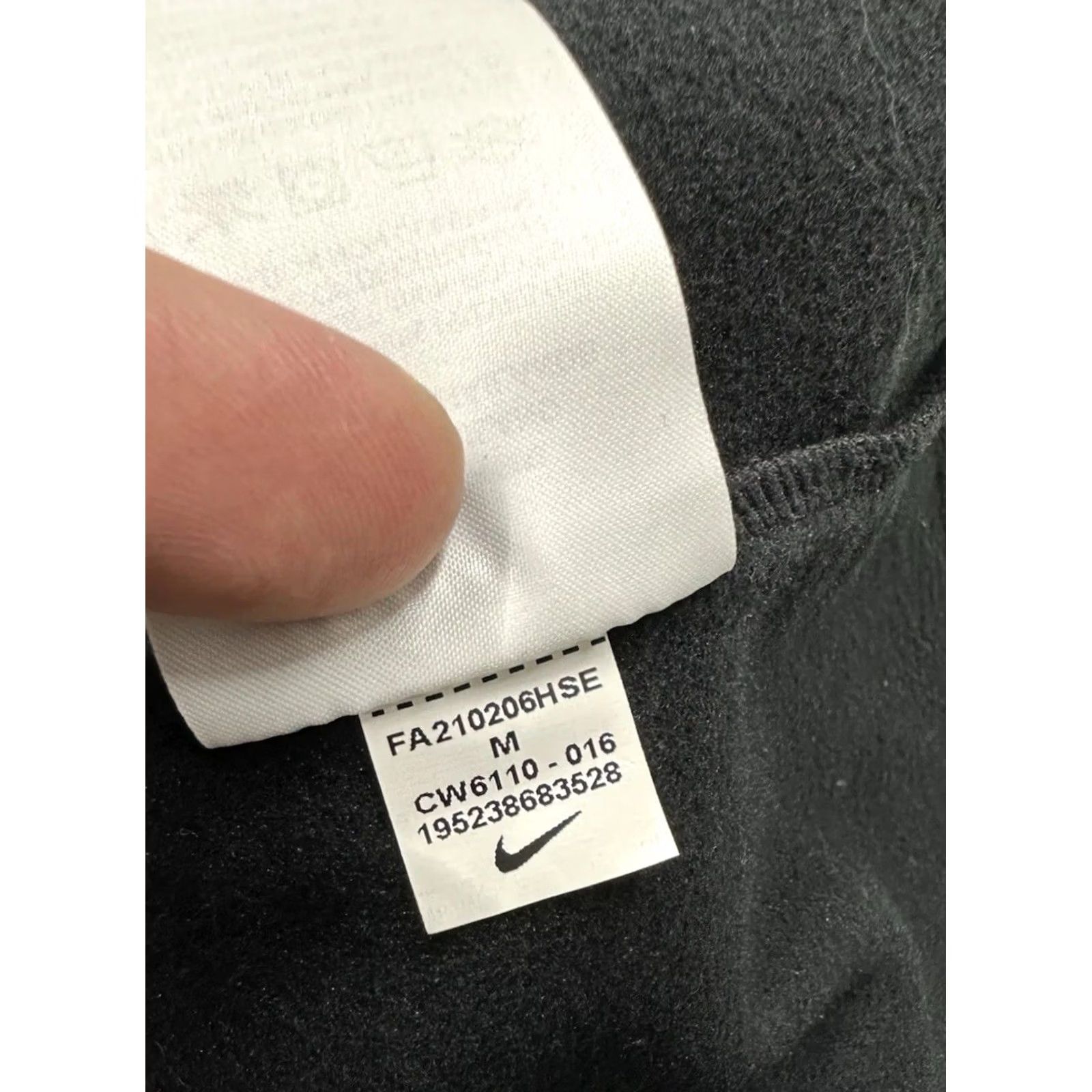 Nike Nike Dri-Fit Academy Soccer 1/4 Zip Pullover Jacket White Black M Women’s Size M / US 6-8 / IT 42-44 - 8 Thumbnail