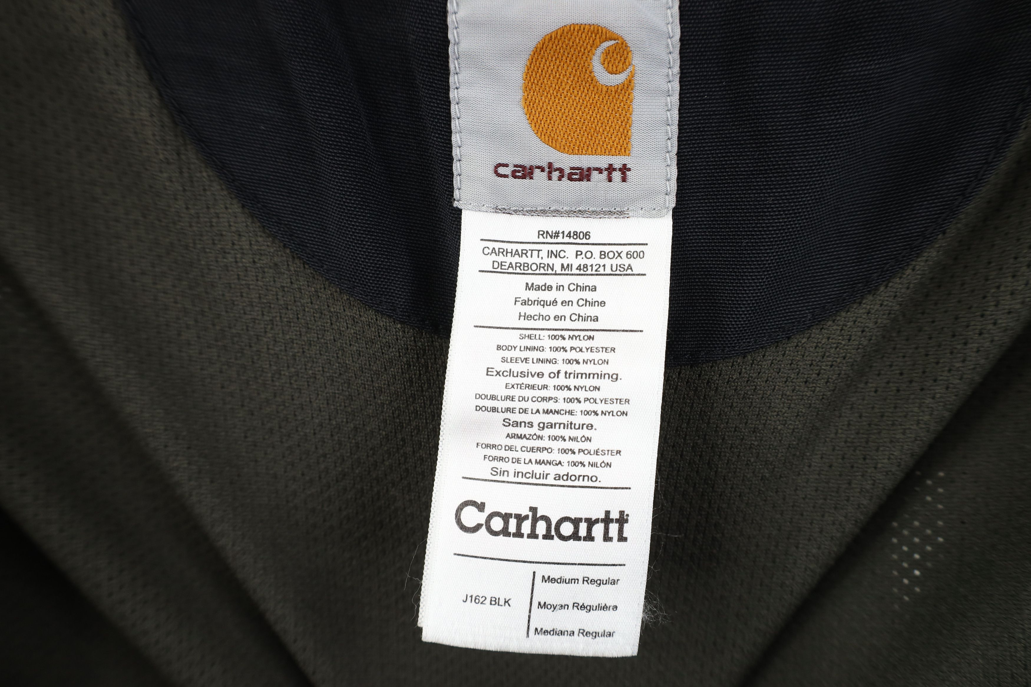 Carhartt Vintage Y2K Carhartt Box Logo Full Zip Ballistic Jacket Size US M / EU 48-50 / 2 - 10 Thumbnail