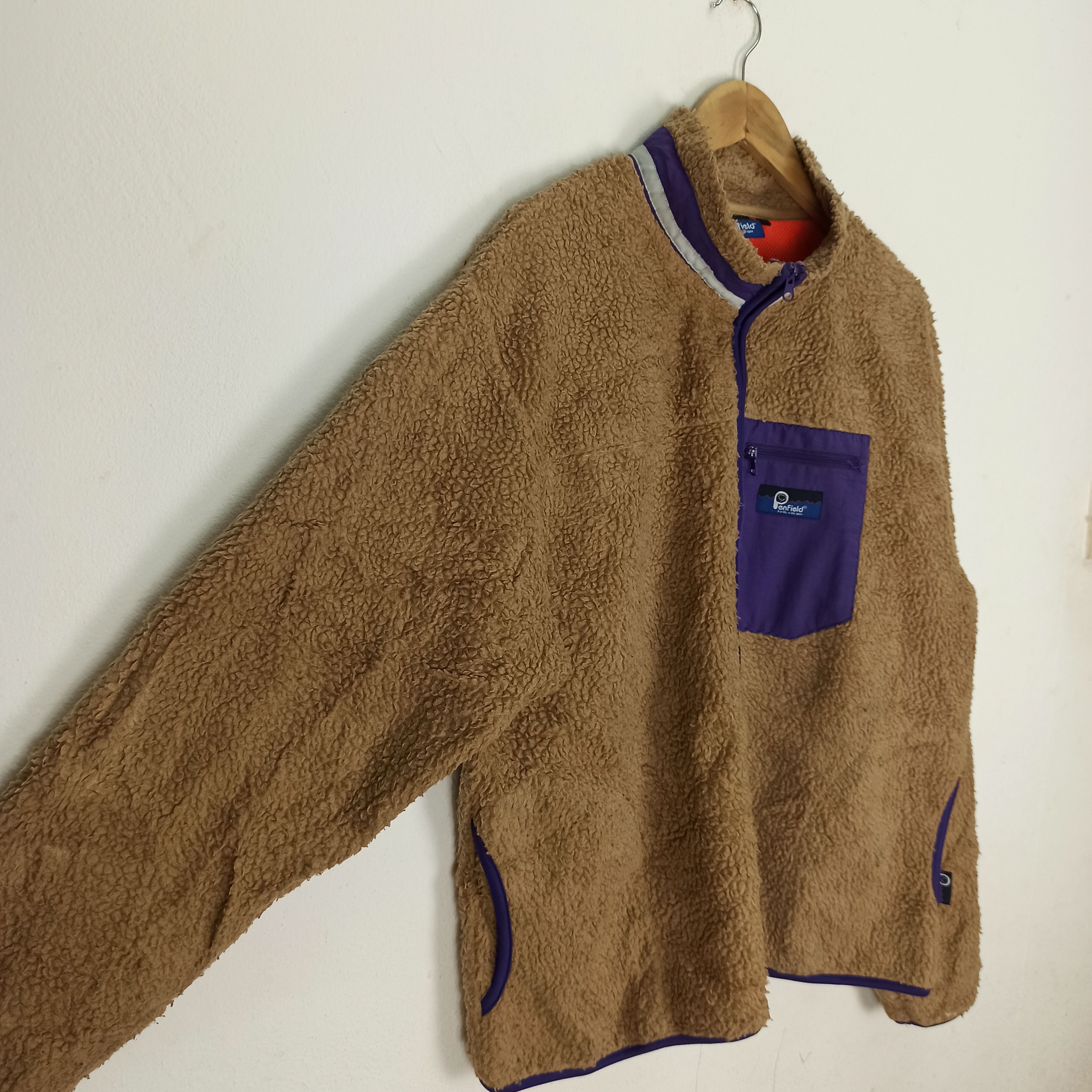 Penfield VINTAGE PENFIELD DIP PILE FLEECE JACKET Size US XL / EU 56 / 4 - 3 Thumbnail
