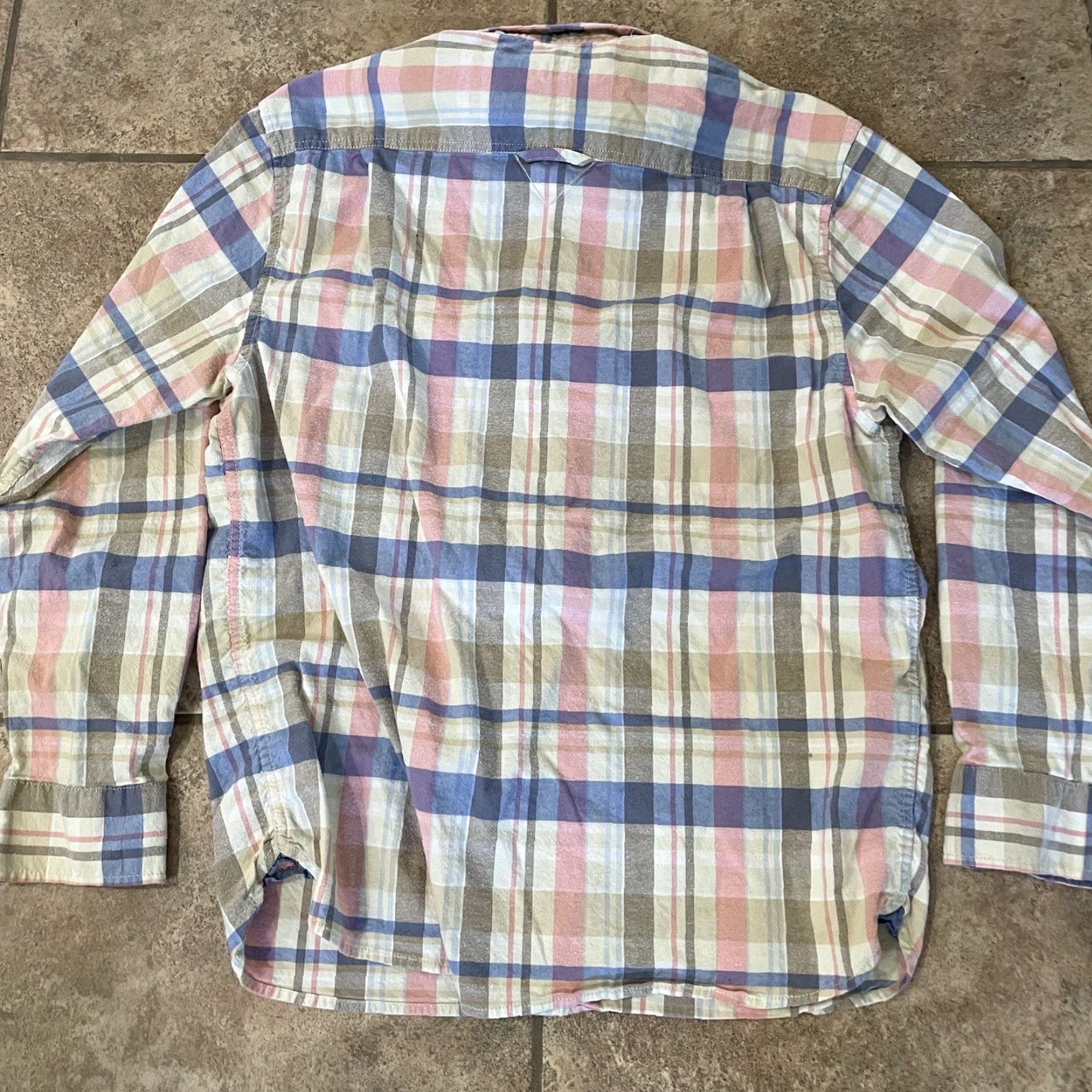 Tommy Bahama Tommy Bahama Button-Down Shirt Plaid Long Sleeve Men L Multicolor Size US L / EU 52-54 / 3 - 5 Thumbnail