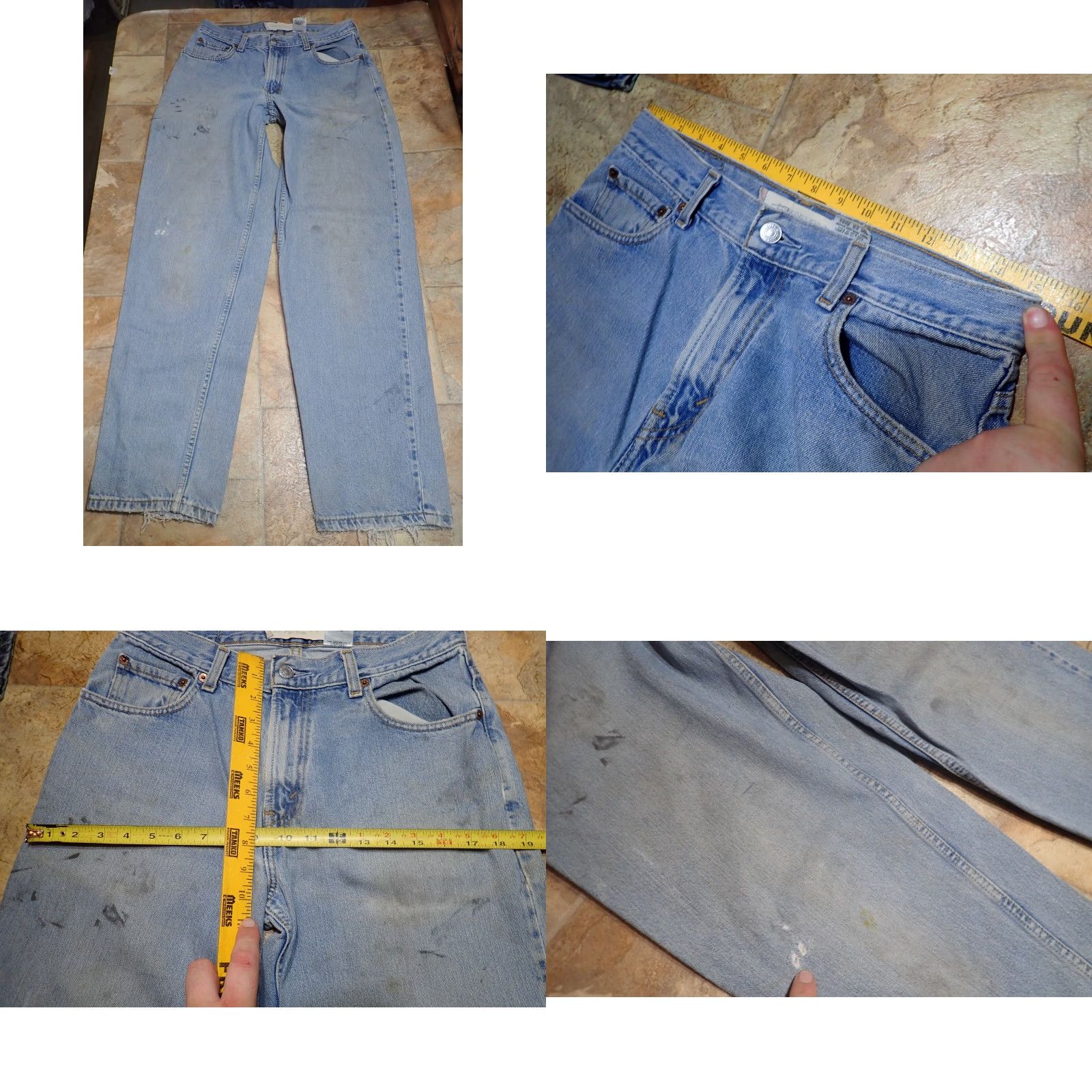 Levi's LEVI'S Jeans Levi's 527 & 560 Bootcut 2 Pairs Blue 30x32 Regular Men’s 5-Pocket Denim Cotton Comfort Size US 30 / EU 46 - 9 Thumbnail