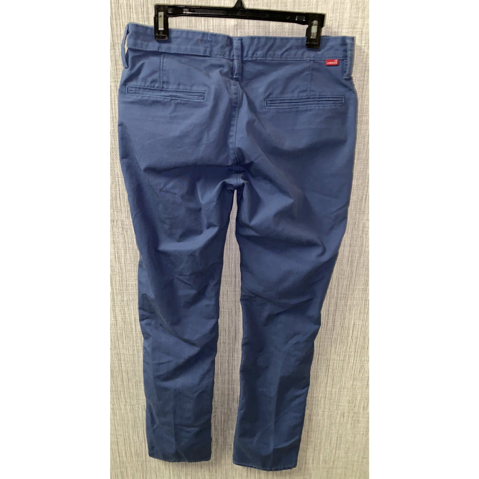 Levi's Levi’s Mens Blue Casual Pants Zip Fly 32x32 Regular Cotton Blend Flat Front Jeans Clothing Mens Regular 32 Blue Casual Pants Levi’s Size US 32 / EU 48 - 4 Thumbnail