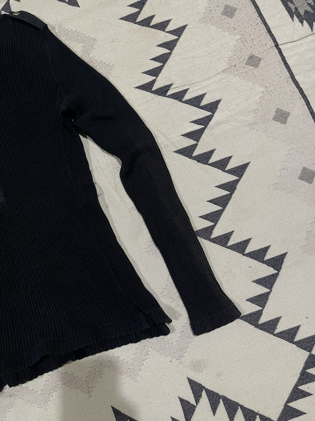 Tete Homme 90s TETE HOMME BY ISSEY MIYAKE HALF BUTTON KNITWEAR Size US M / EU 48-50 / 2 - 4 Thumbnail