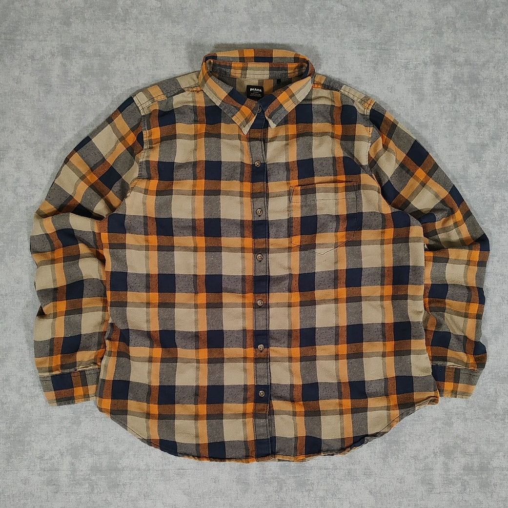 Prana Prana Alfie flannel casual outdoor button up womens Medium Size M / US 6-8 / IT 42-44 - 1 Thumbnail