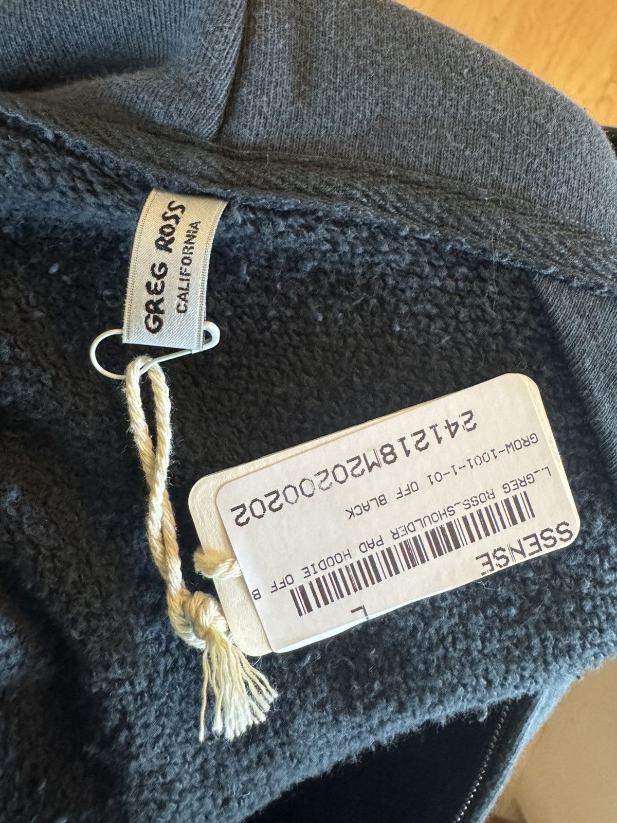 Greg Ross Greg Ross Cropped Shoulder Pad Zip Hoodie Size US M / EU 48-50 / 2 - 3 Thumbnail