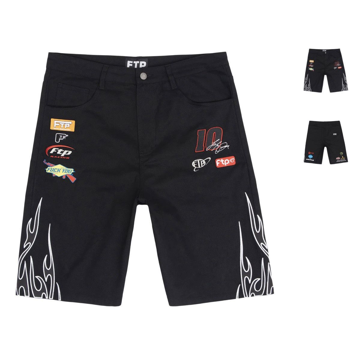 Fuck The Population FTP Raceway Shorts Size US 32 / EU 48 - 4 Thumbnail