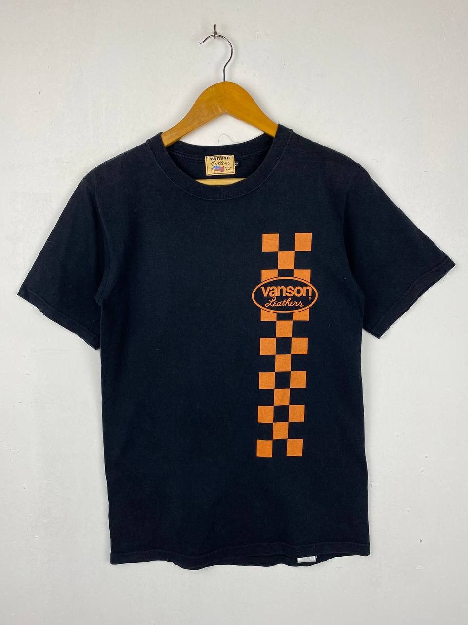 Vanson Leathers vintage vanson cotton by vanson leather tee Size US M / EU 48-50 / 2 - 1 Thumbnail