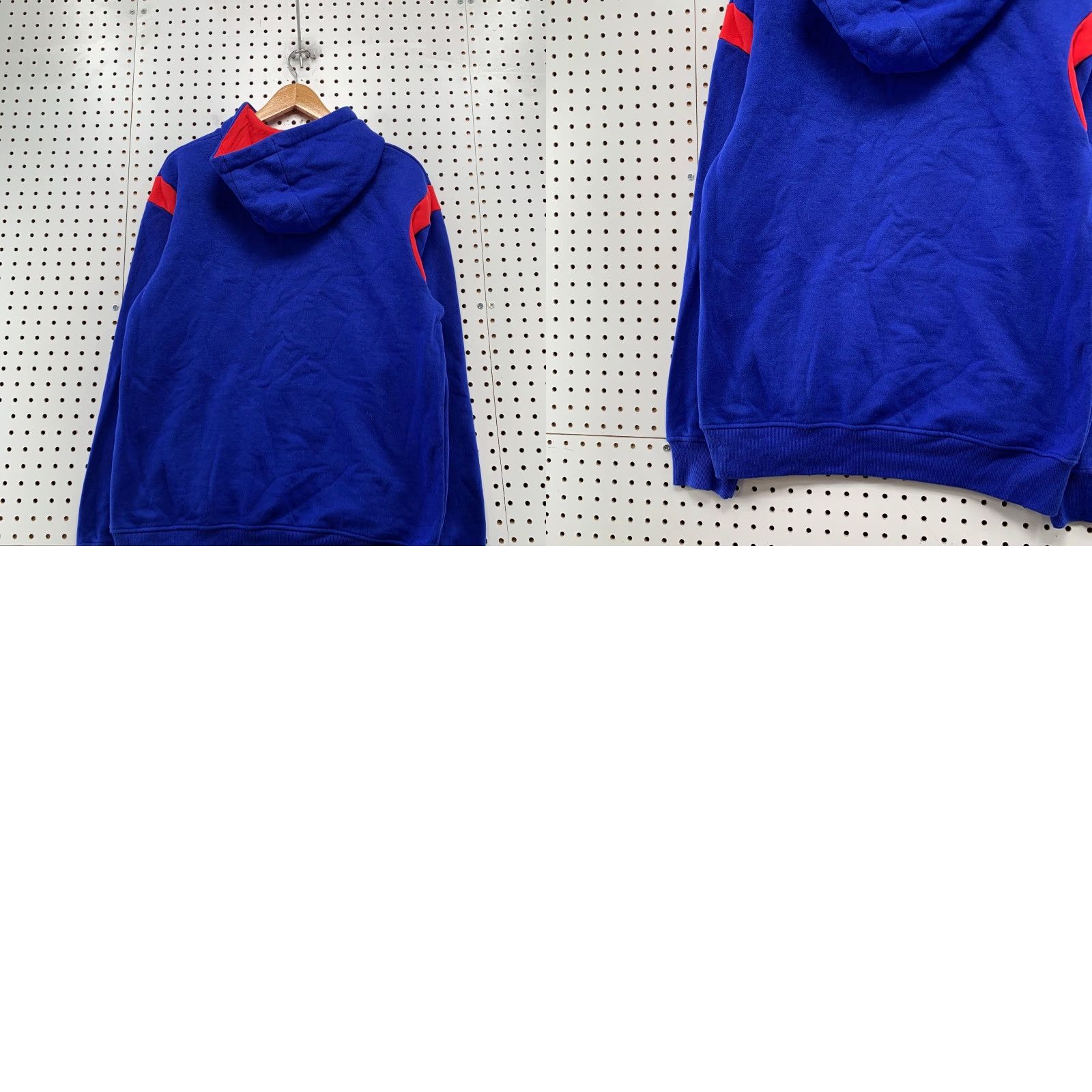 Vintage USA Soccer Hoodie Sweatshirt Mens Medium Blue World Cup Fleece Hooded Pullover Size US M / EU 48-50 / 2 - 9 Thumbnail