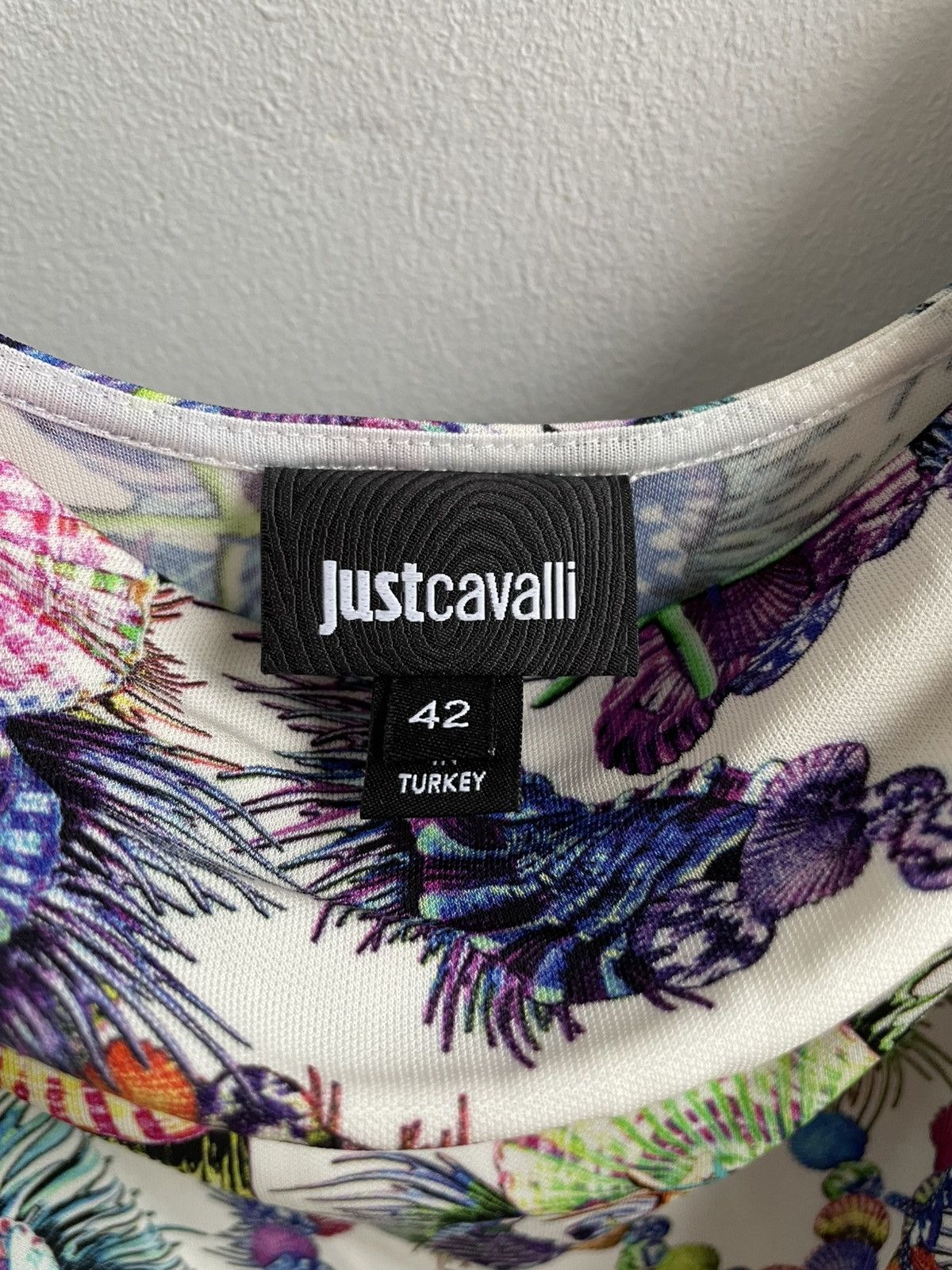 Just Cavalli × Roberto Cavalli Just Cavalli Floral Print Strappy Midi Dress Roberto Cavalli Size M / US 6-8 / IT 42-44 - 3 Thumbnail