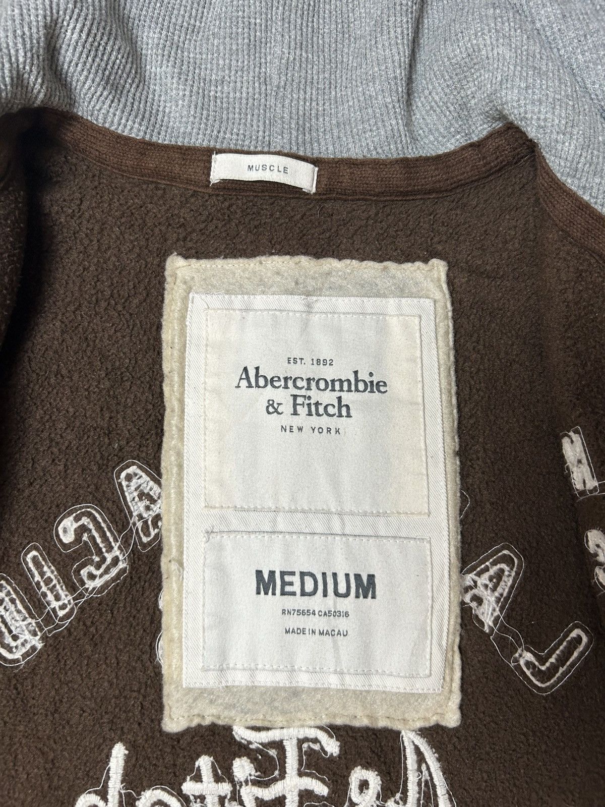 Abercrombie & Fitch ABERCROMBIE & FITCH ZIPPER HOODIE Size US M / EU 48-50 / 2 - 7 Thumbnail