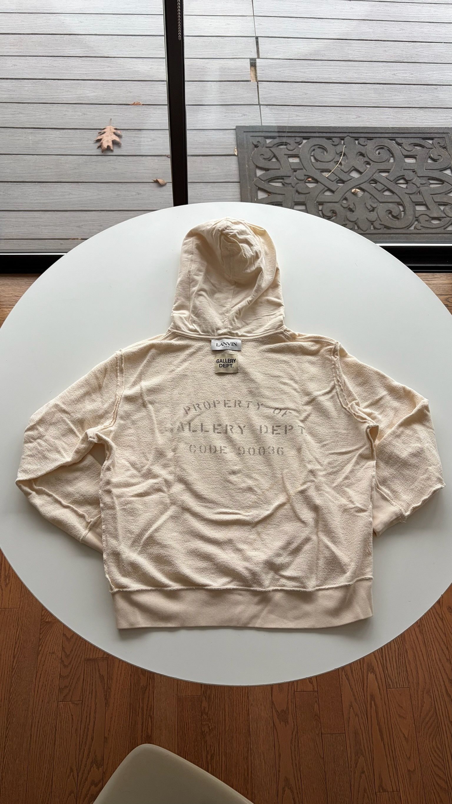Gallery Dept. Gallery Dept. × Lanvin - Reverse Hoodie Size US M / EU 48-50 / 2 - 6 Thumbnail