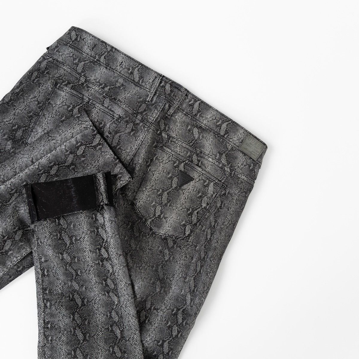 Guess Guess Starlet Skinny Wmns Snake Print Pants Stretch Trousers Size 30" / US 8 / IT 44 - 4 Thumbnail