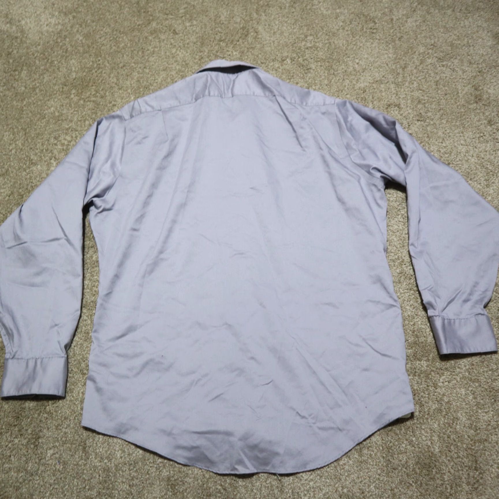 Arrow Arrow Shirt Adult Regular Size 16.5 Gray Button-Up Long Sleeve Men's Vintage? Size US L / EU 52-54 / 3 - 8 Thumbnail