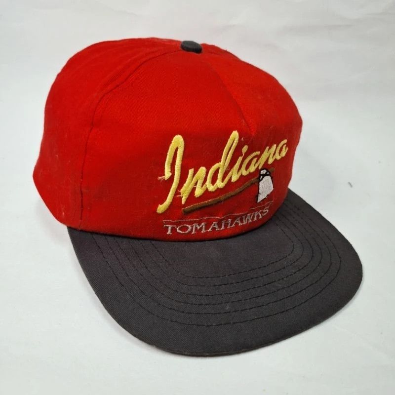 Indian Motorcycle × Vintage Indiana Tomahawks Original Cap – Authentic, Vintage Style Size ONE SIZE - 2 Thumbnail