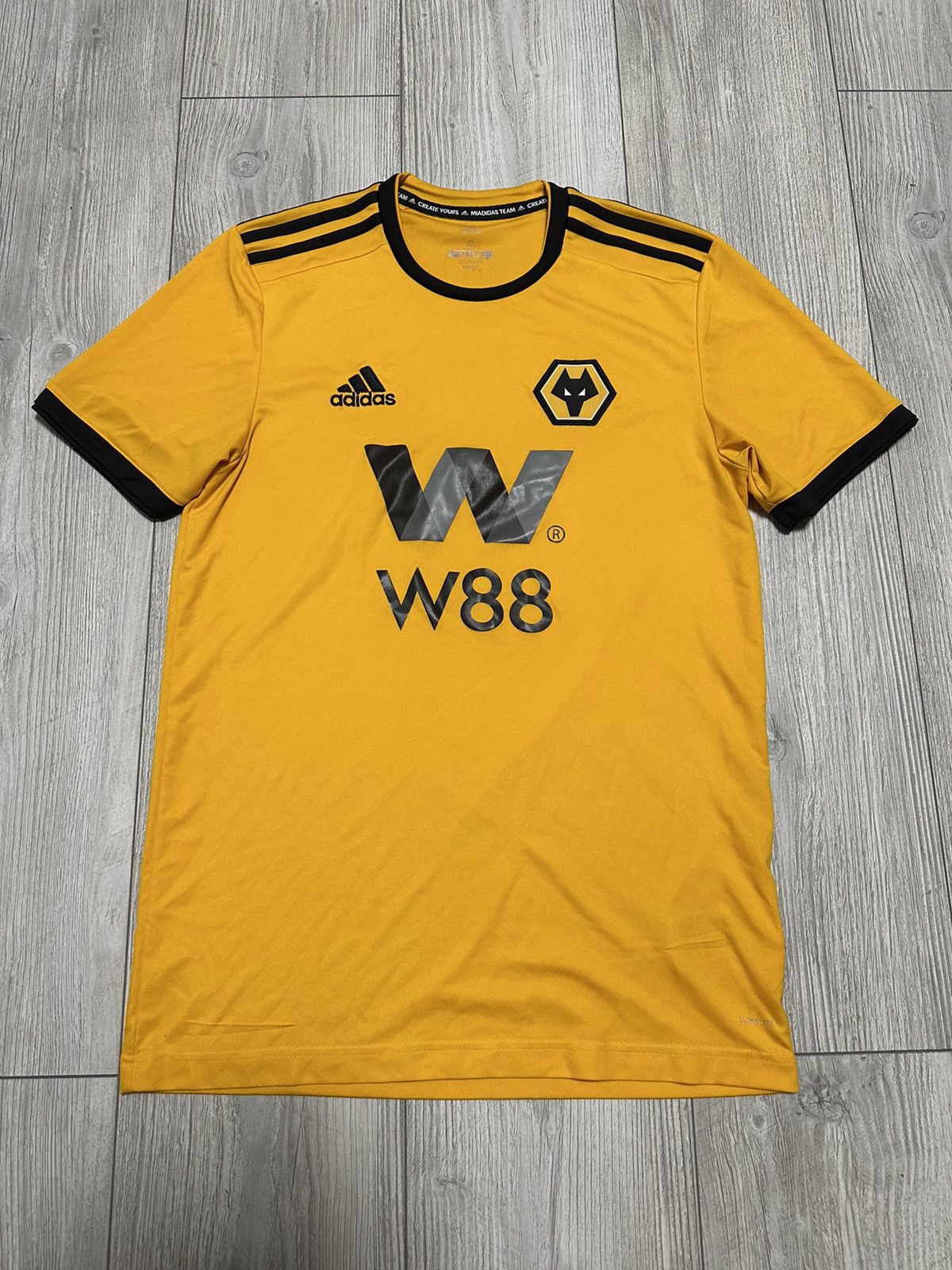 Adidas Adidas Wolverhampton Home shirt Jersey 2018-2019 Size US S / EU 44-46 / 1 - 1 Thumbnail