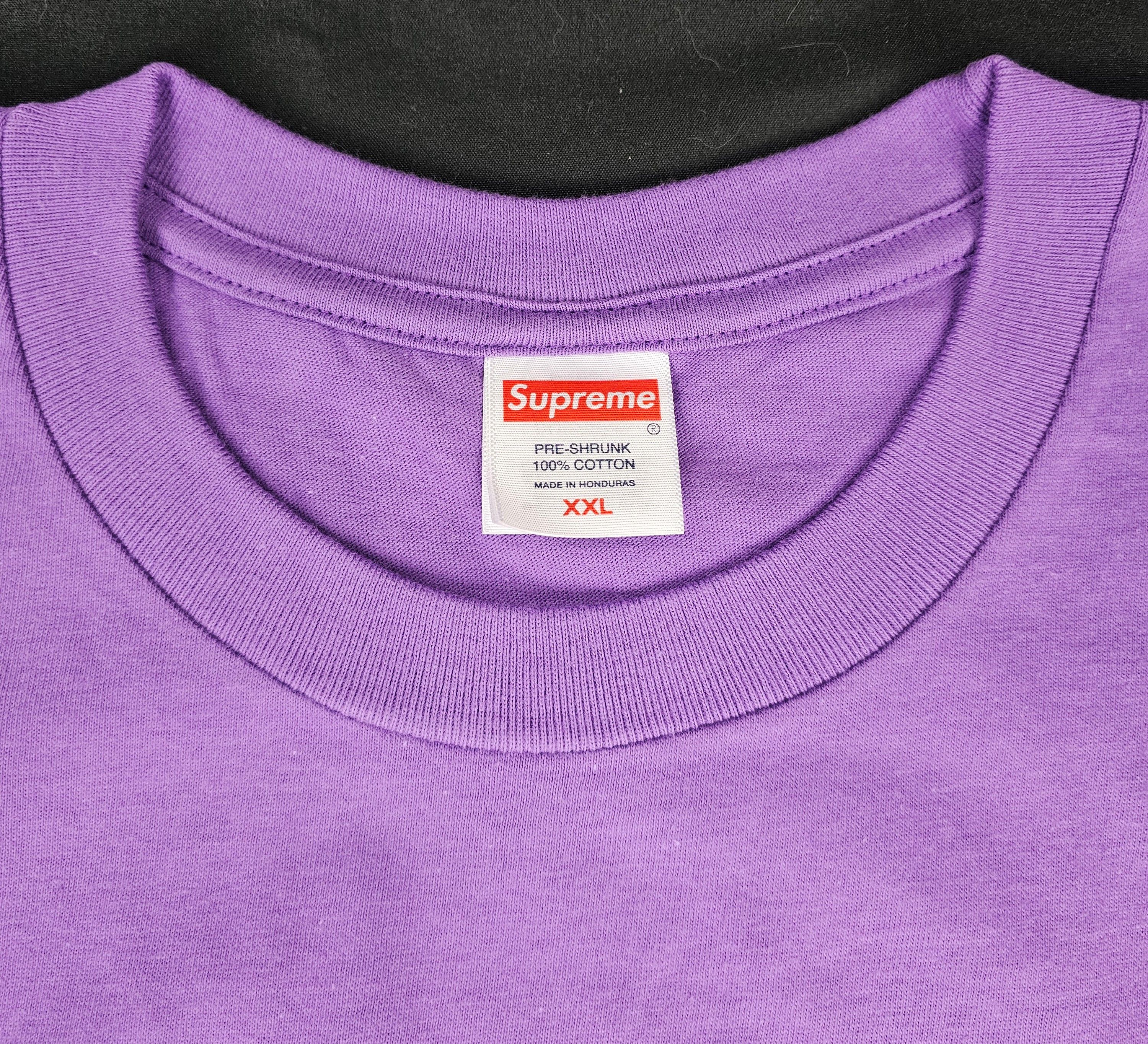 Supreme Supreme Angel Tee FW25 Purple Men's Size XXL BRAND NEW Size US XXL / EU 58 / 5 - 3 Thumbnail