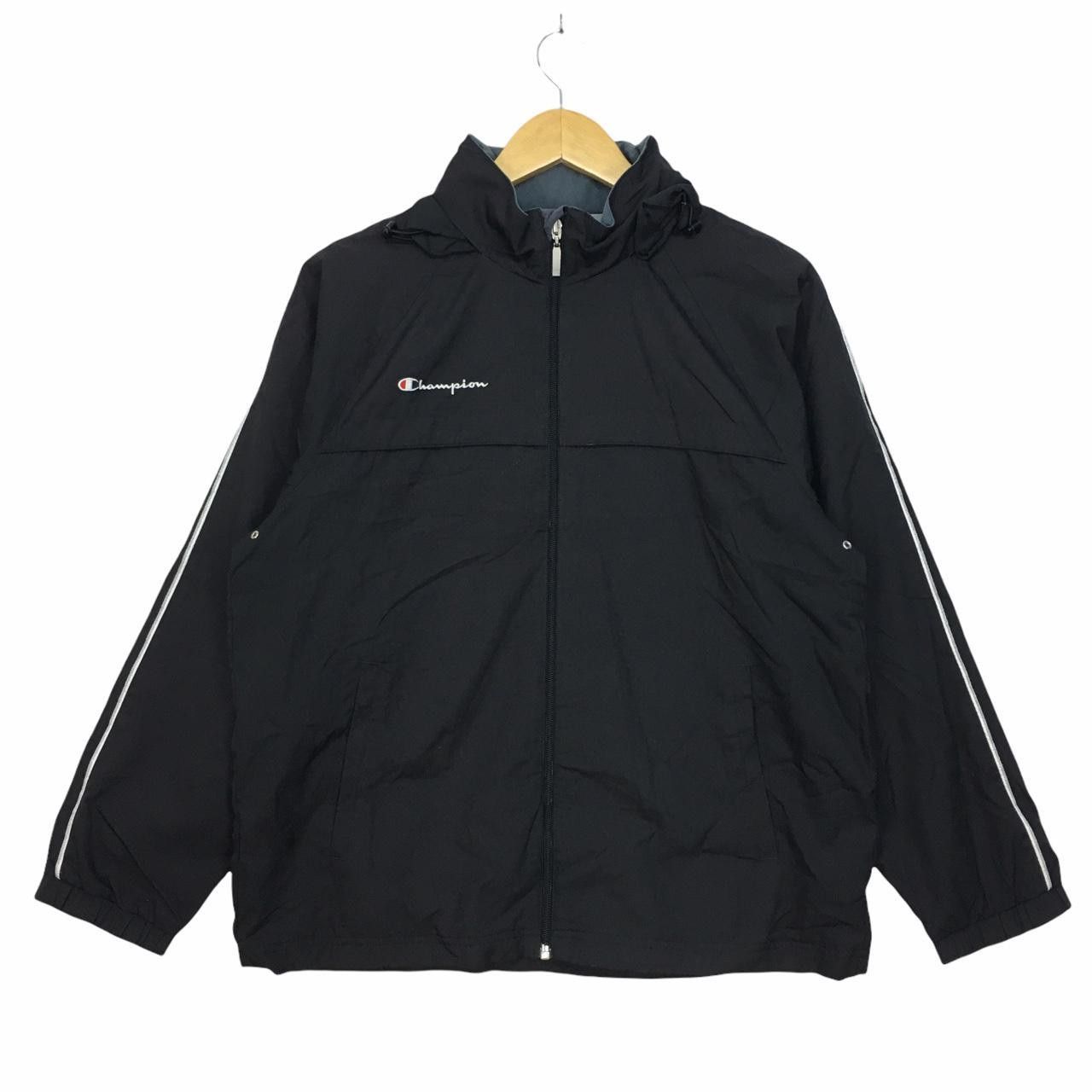 Champion Vtg CHAMPION Zip Up Hoodie Sweater Windbreaker Athletic Size US S / EU 44-46 / 1 - 1 Thumbnail