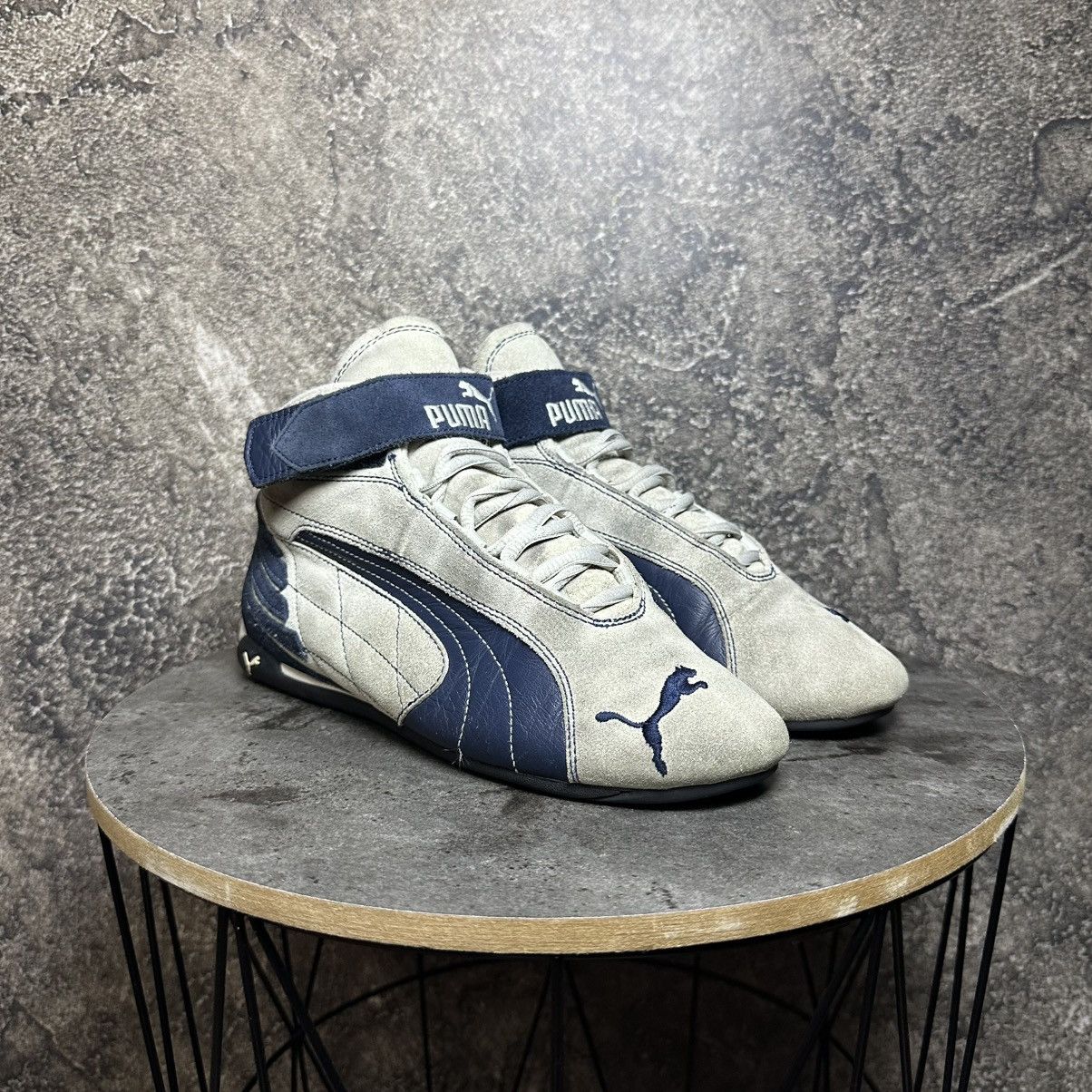 Puma Vintage Puma F1 Repli Cat Mid III SpeedCat Suede Sneakers
