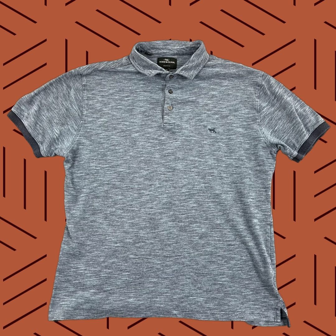 Rodd & Gunn RODD & GUNN Polo Shirt Mens 2XL Blue Short Sleeve Preppy Casual Sports Fit Size US XXL / EU 58 / 5 - 1 Thumbnail