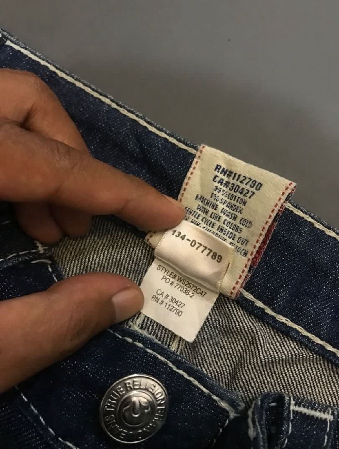 True Religion True Religion Bootcut Denim Pants Size US 34 / EU 50 - 6 Thumbnail