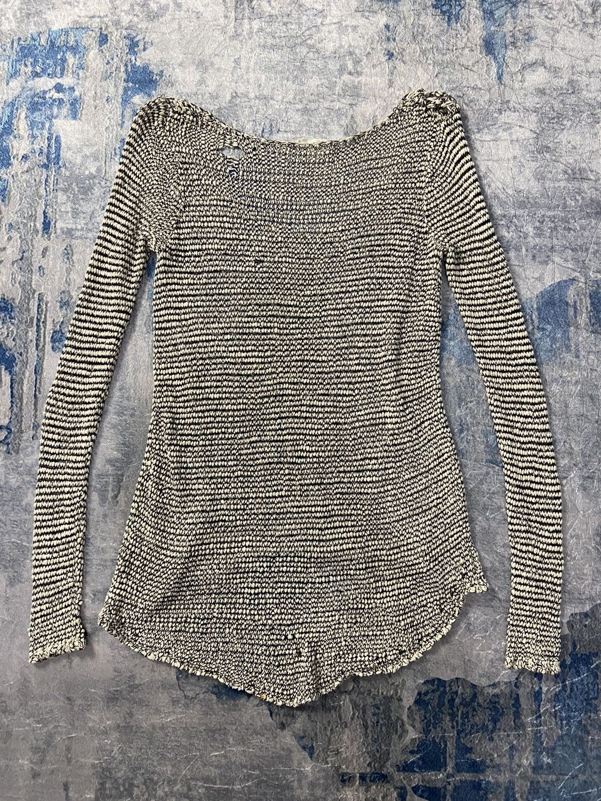 Helmut Lang Helmut lang distressed knitwear Size US M / EU 48-50 / 2 - 9 Thumbnail