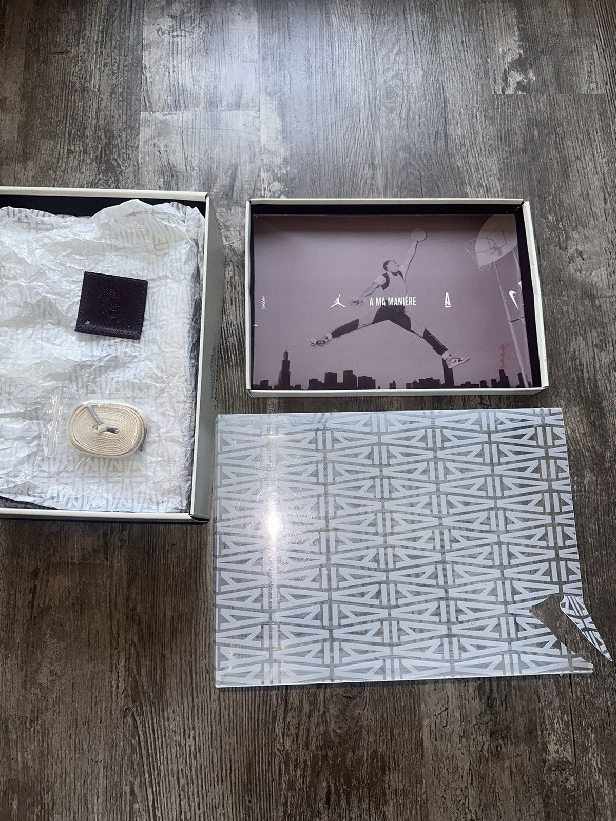 A Ma Maniere × Jordan Brand × Nike A Ma Maniere x Air Jordan 1 High OG Sail Burgundy US8 Size US 8 / EU 41 - 12 Thumbnail