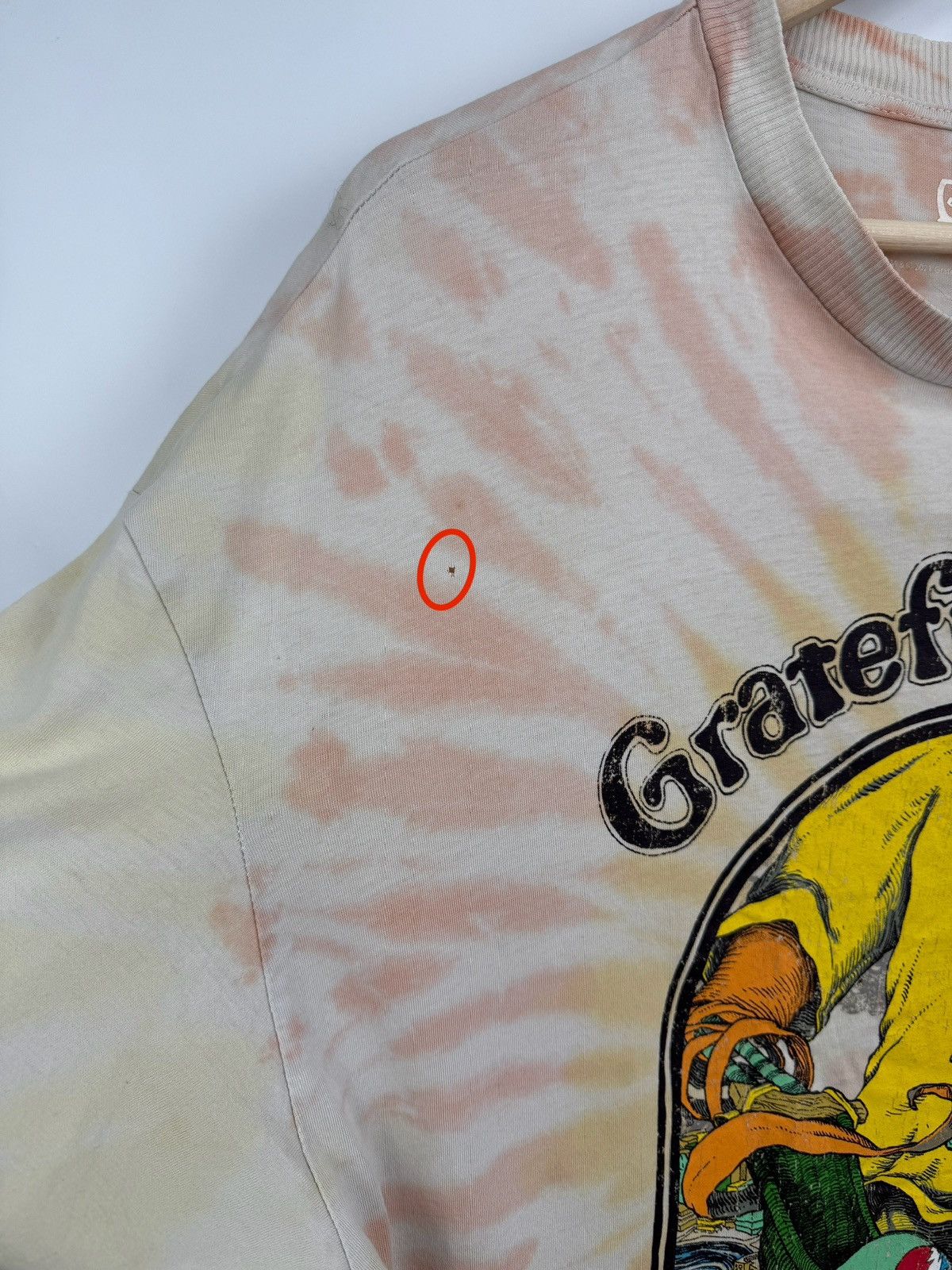 Grateful Dead 🇺🇸 Y2K Grateful Dead 1974 Miami Florida Tye Dye Tee Reprint Size US M / EU 48-50 / 2 - 10 Thumbnail