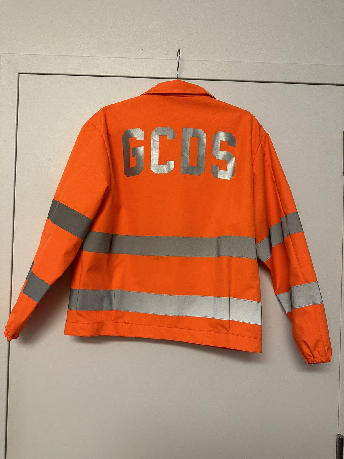 GCDS GCDS unisex worker jacket with reflectors. Size S. Oversized Size US S / EU 44-46 / 1 - 5 Thumbnail
