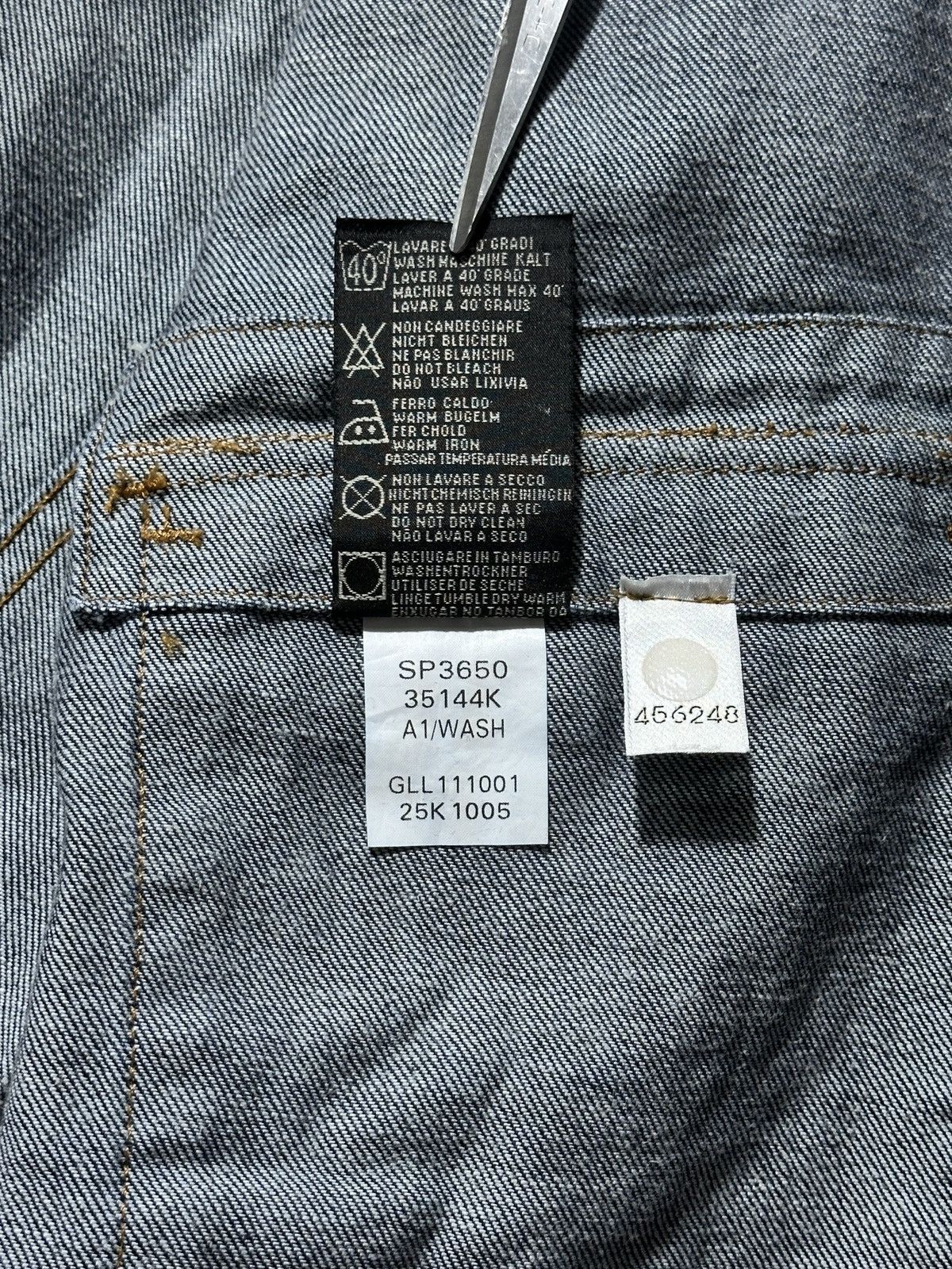 Stone Island Vintage Stone Island Denims Navy 00s Denim Tracker Jacket Size US XL / EU 56 / 4 - 11 Thumbnail