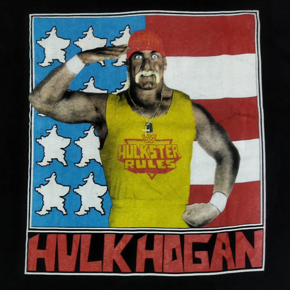 WWE Vintage 90s Hulk Hogan WWE Smackdown Tee Size US L / EU 52-54 / 3 - 2 Thumbnail