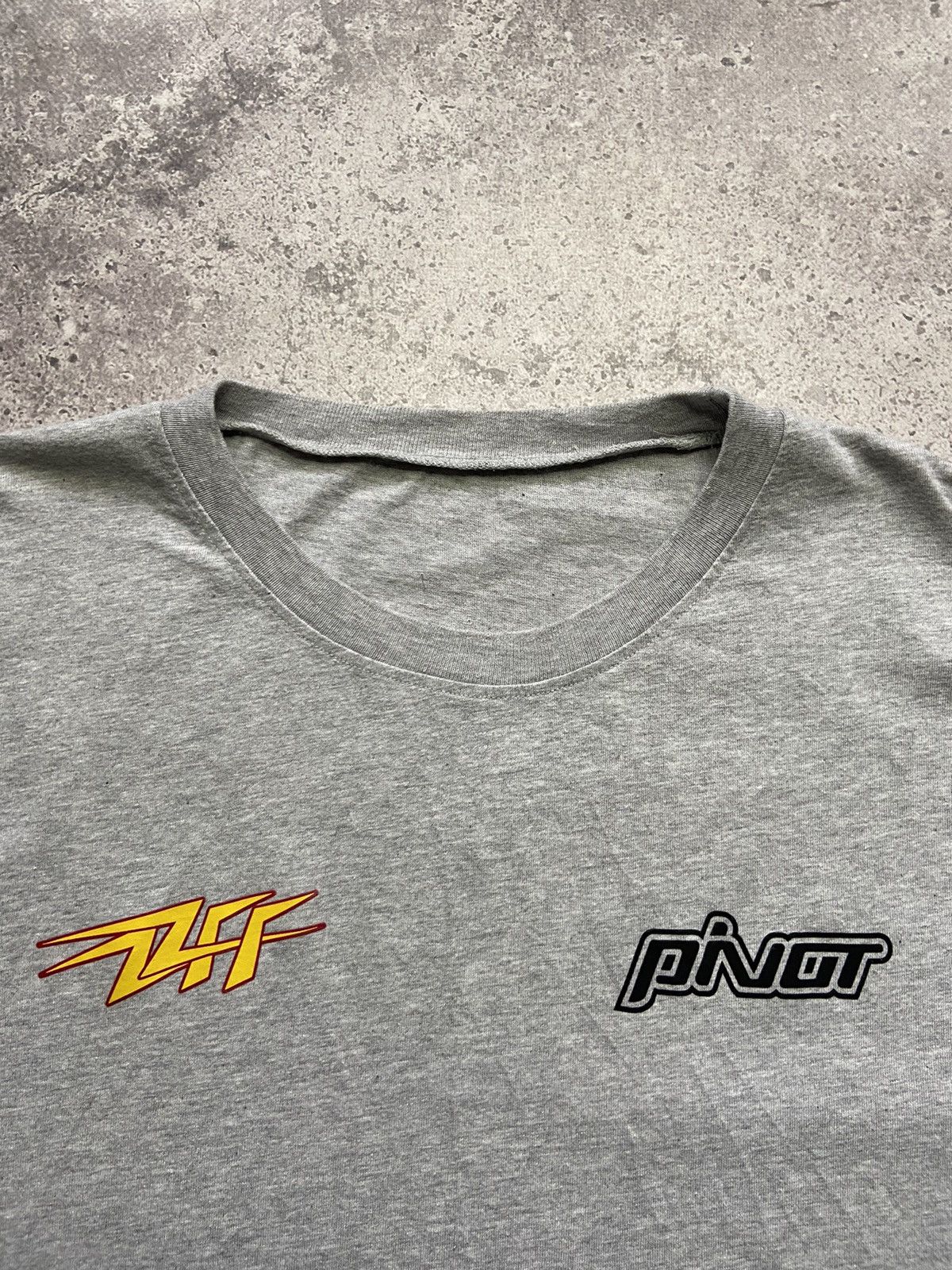 Off-White Off White Pivot Black Thunder Short Sleeve T-Shirt Oversize Size US M / EU 48-50 / 2 - 7 Thumbnail