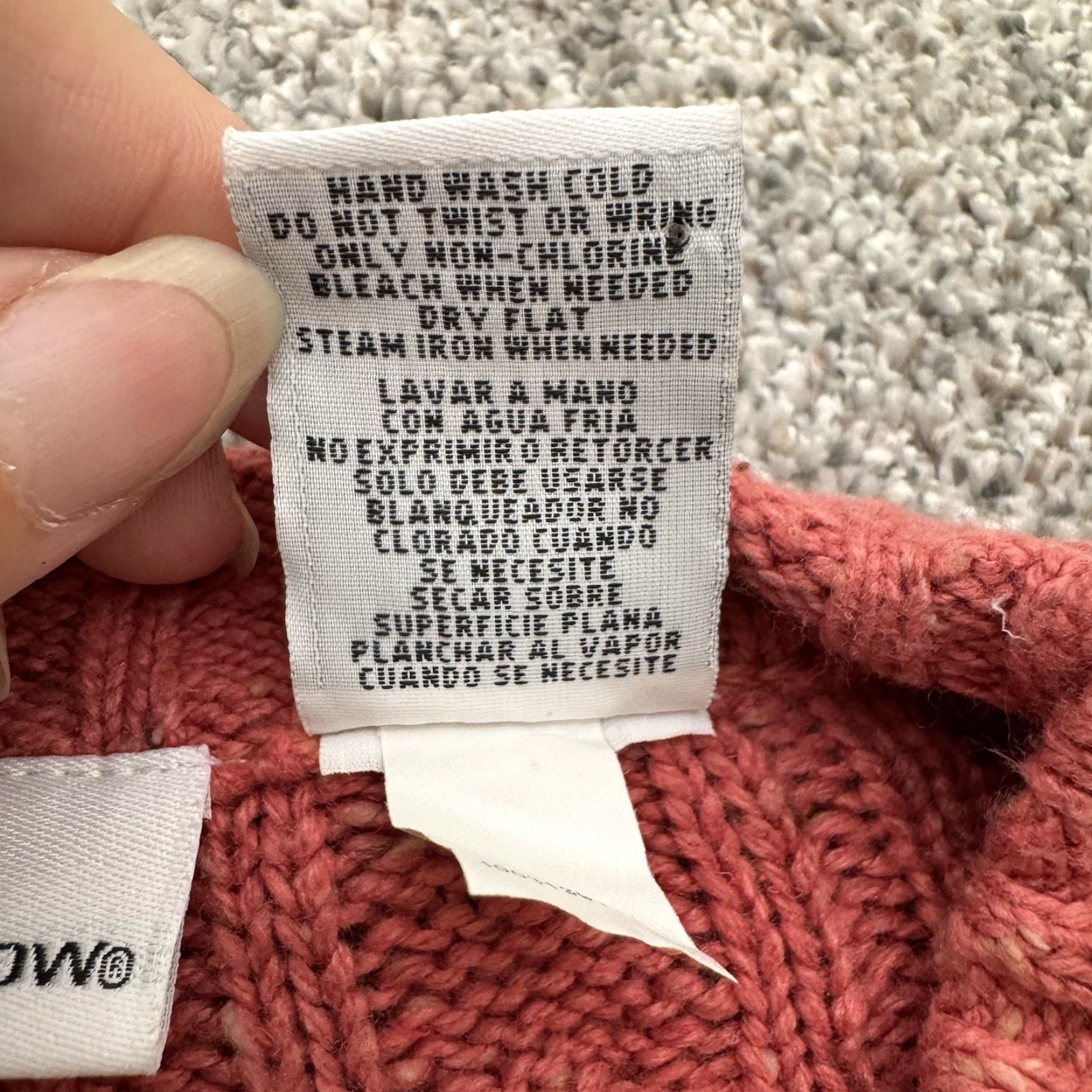 Croft & Barrow Craft & Barrow Cable Knit Zip Cardigan Sweater L Cottagecore Academia Chunky Size L / US 10 / IT 46 - 4 Thumbnail