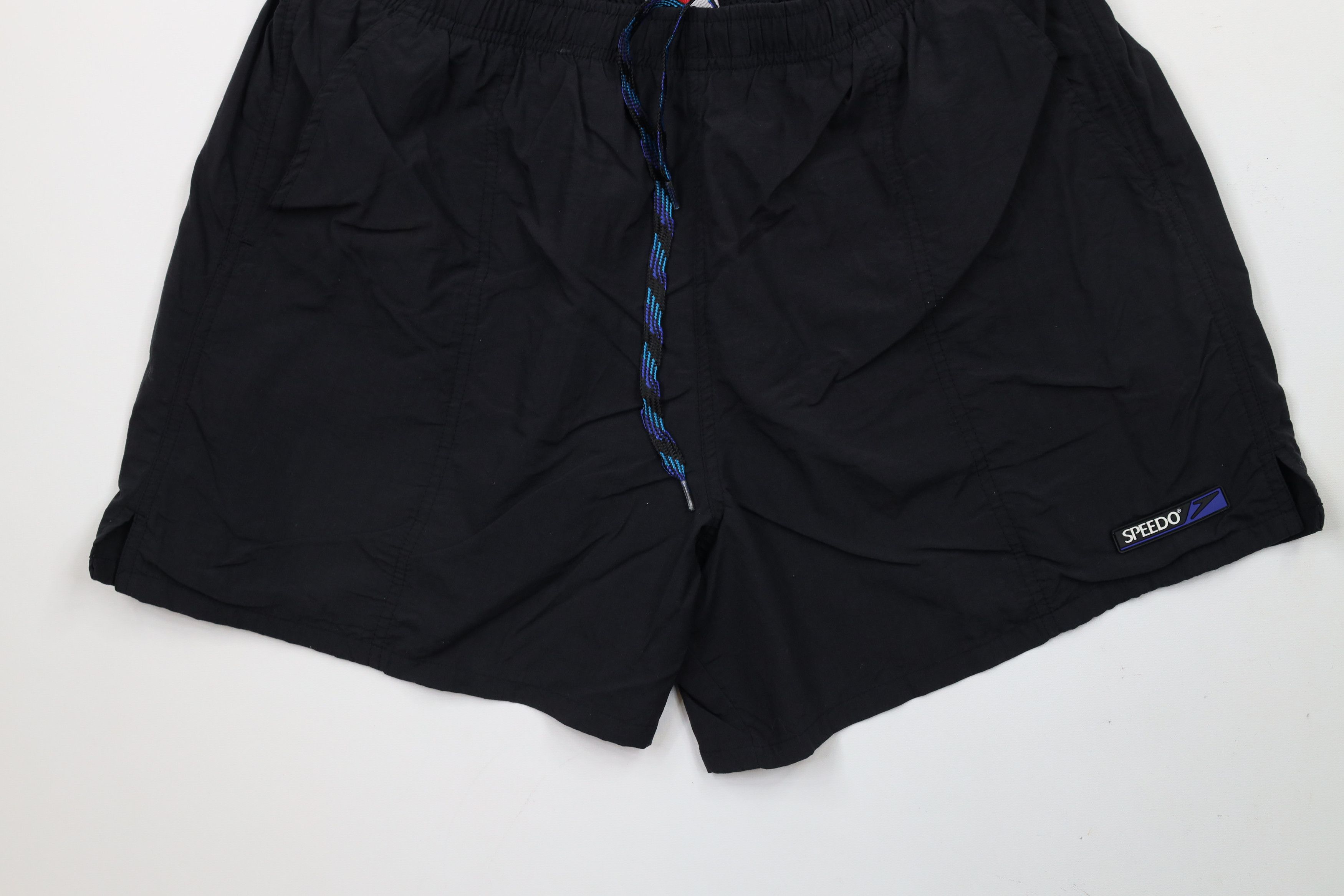 Speedo × Vintage Vintage 90s Speedo Lined Above Knee Shorts Swim Trunks Size US 34 / EU 50 - 4 Thumbnail