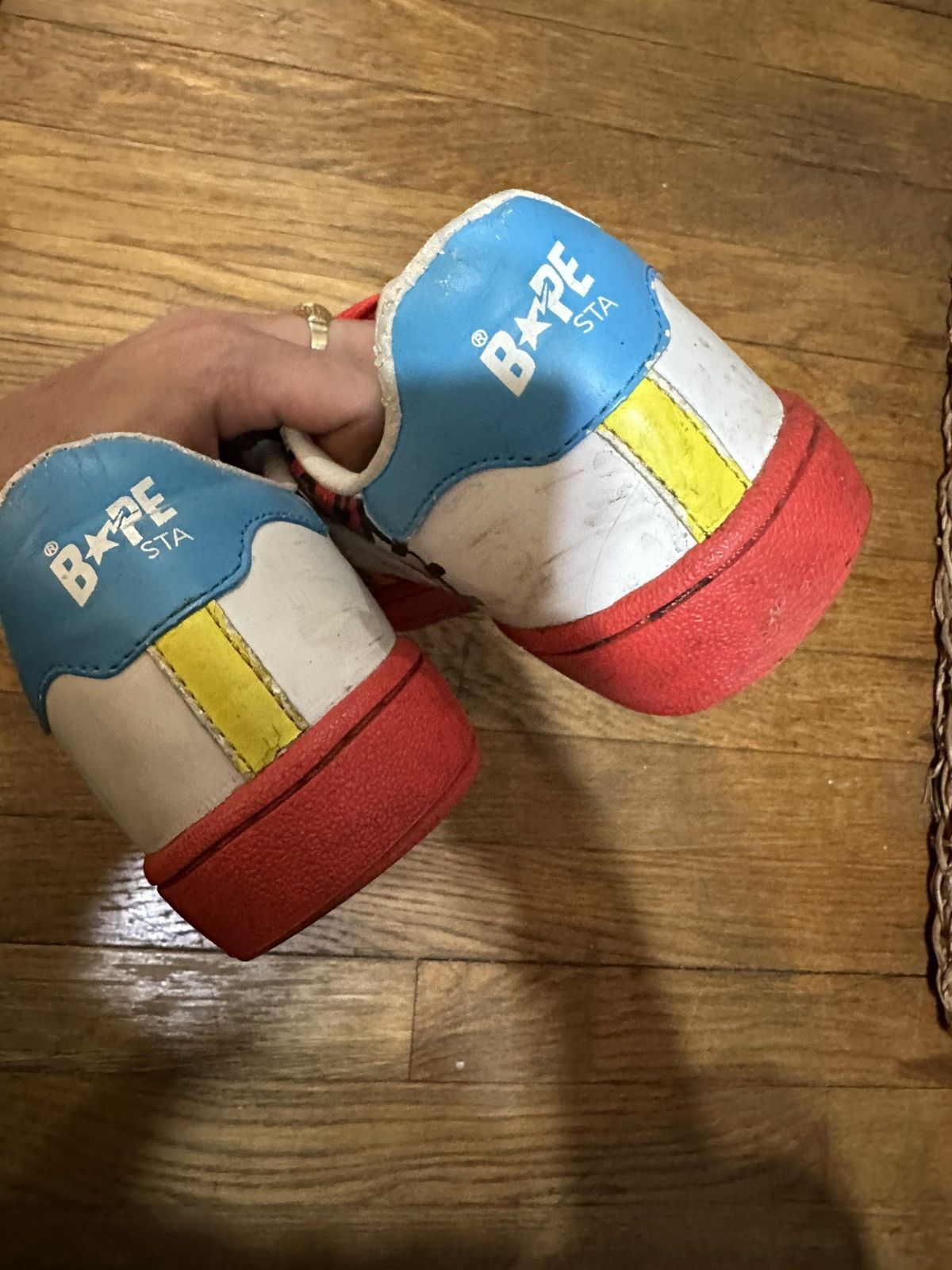 Bape Bape x Sanrio Hello Kitty Skullsta Size US 9.5 / EU 42-43 - 4 Thumbnail
