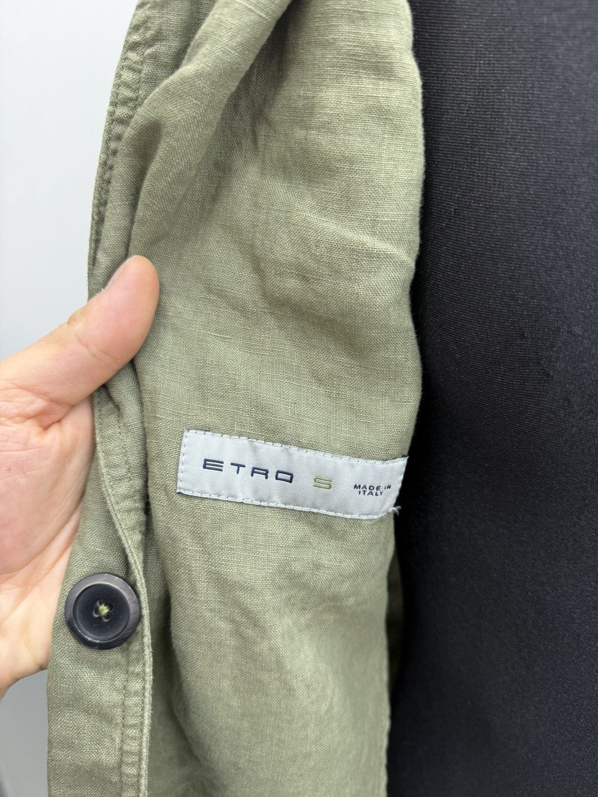 Etro Etro Linen Multopocket Field Jacket Size US S / EU 44-46 / 1 - 6 Thumbnail