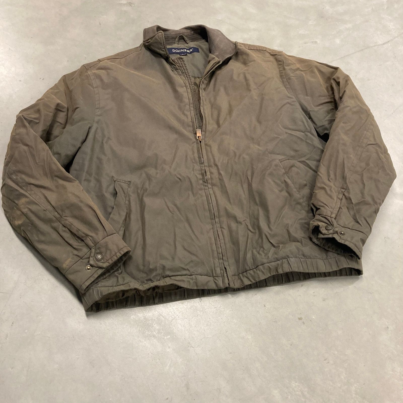 Dockers Vintage dockers bomber Jacket Size US L / EU 52-54 / 3 - 1 Thumbnail