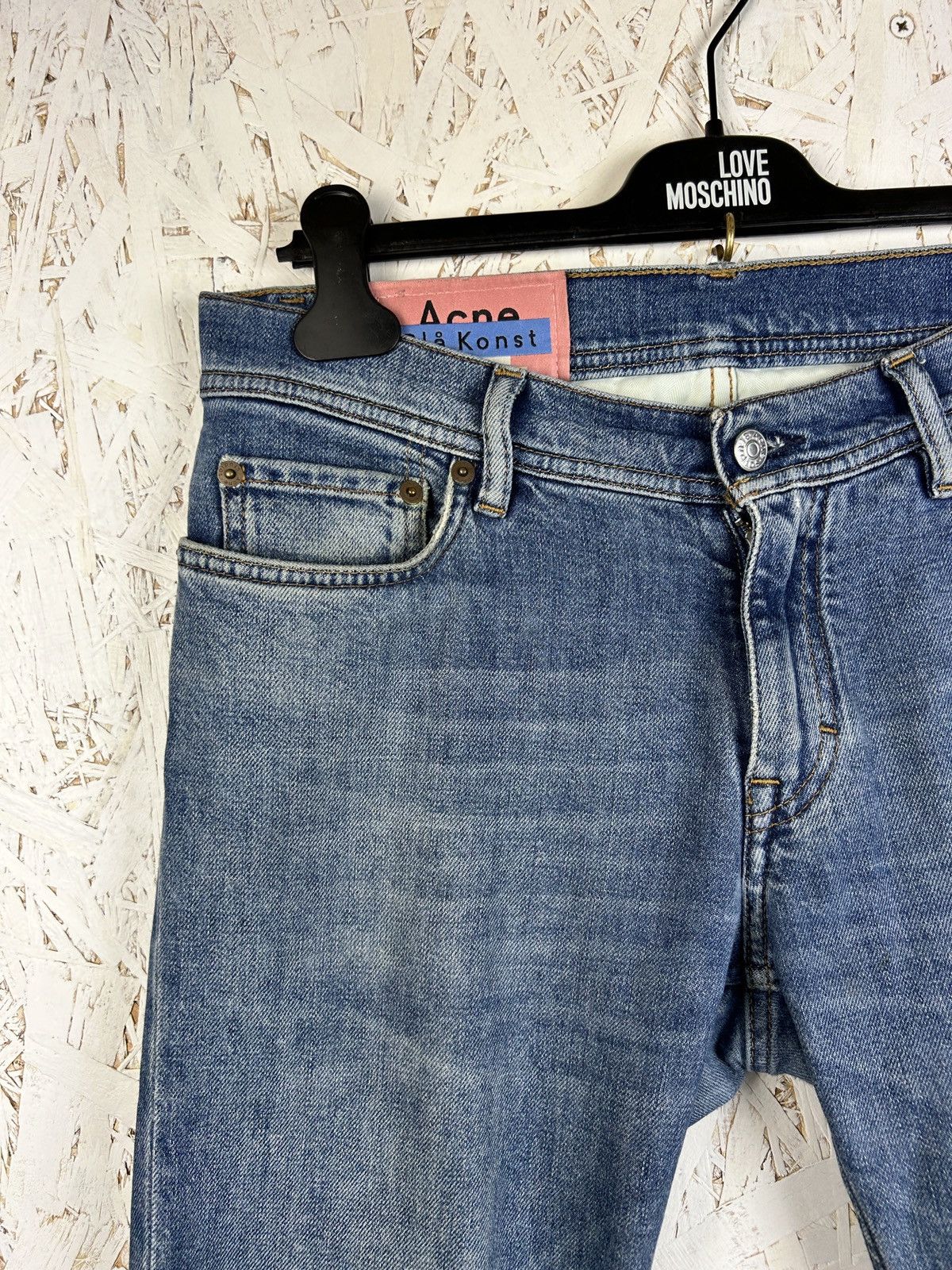 Acne Studios Acne Studios Bla Konst North Mid Blue Denim Jeans 28 30 Size US 28 / EU 44 - 2 Thumbnail